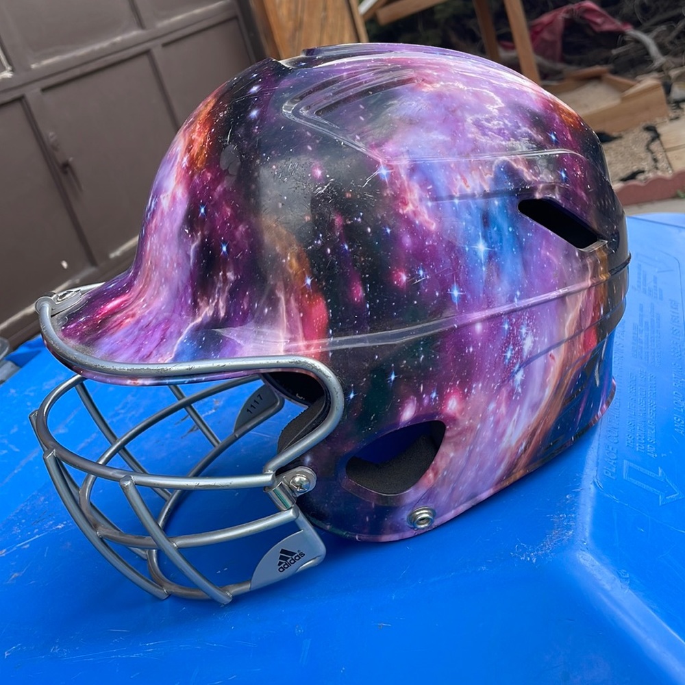 Girls softball helmet